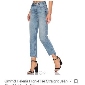 NEW GRLFRND Helena Jeans Size 24